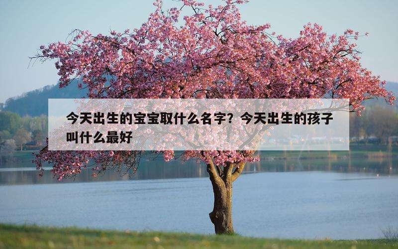 今天出生的宝宝取什么名字？今天出生的孩子叫什么最好