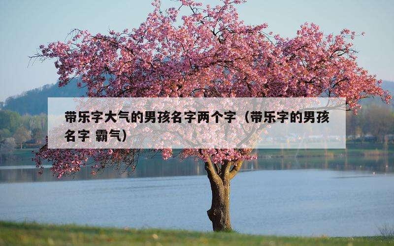 带乐字大气的男孩名字两个字（带乐字的男孩名字 霸气）
