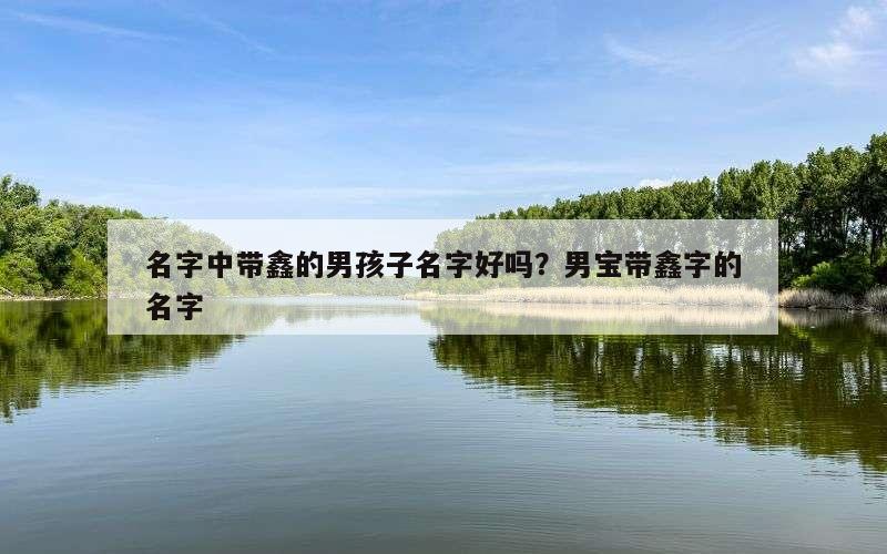 名字中带鑫的男孩子名字好吗？男宝带鑫字的名字