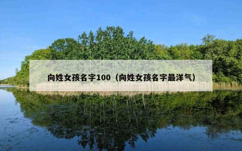 向姓女孩名字100（向姓女孩名字最洋气）