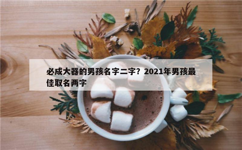 必成大器的男孩名字二字？2021年男孩最佳取名两字