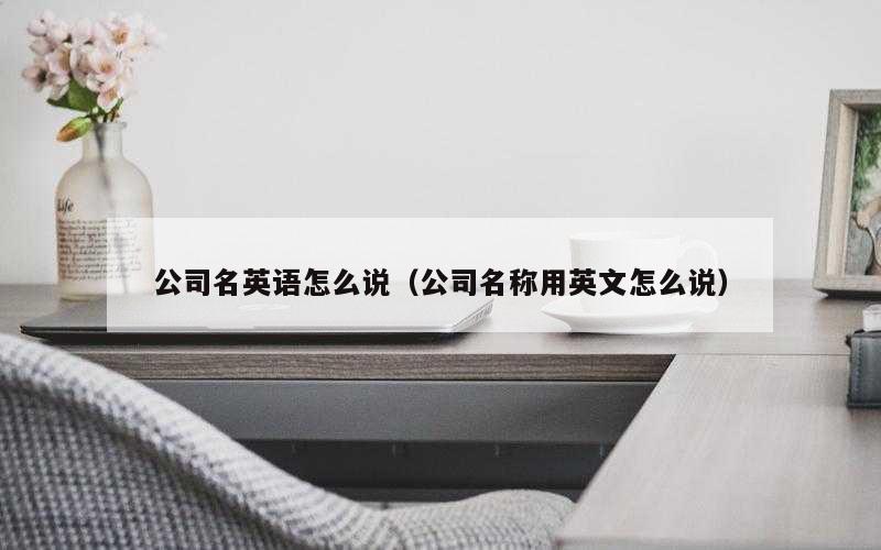 公司名英语怎么说（公司名称用英文怎么说）
