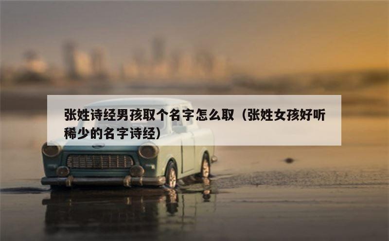 张姓诗经男孩取个名字怎么取（张姓女孩好听稀少的名字诗经）
