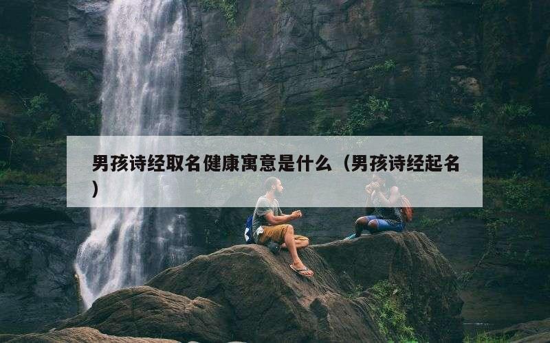 男孩诗经取名健康寓意是什么（男孩诗经起名）