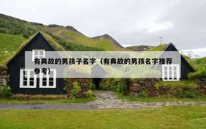 有典故的男孩子名字（有典故的男孩名字推荐参考）