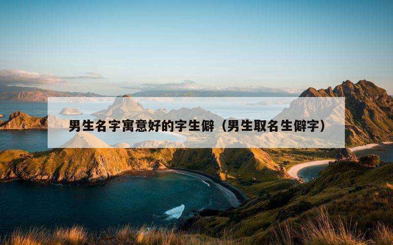 男生名字寓意好的字生僻（男生取名生僻字）