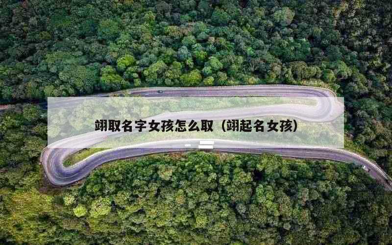 翊取名字女孩怎么取（翊起名女孩）