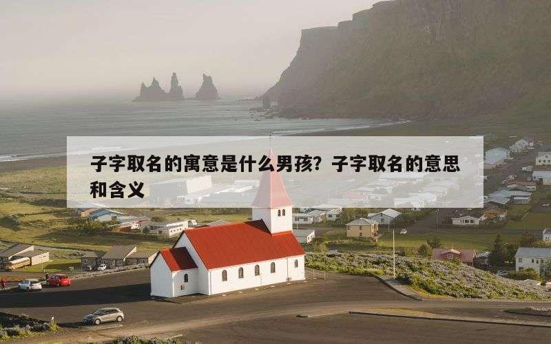 子字取名的寓意是什么男孩？子字取名的意思和含义