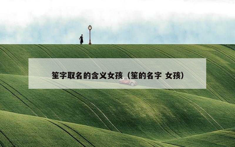 笙字取名的含义女孩（笙的名字 女孩）