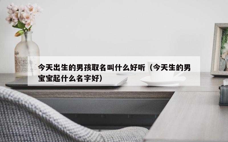 今天出生的男孩取名叫什么好听（今天生的男宝宝起什么名字好）