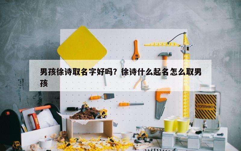 男孩徐诗取名字好吗？徐诗什么起名怎么取男孩
